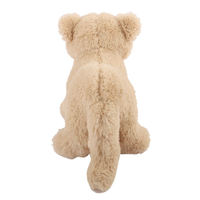 Peluche Panthère de la Floride, jouet en peluche doux pour l'éducation de la faune et les cadeaux pour enfants, rembourré de coton PP