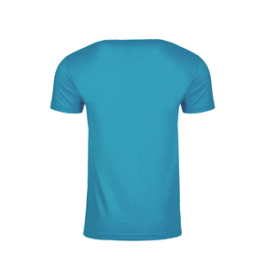 Camiseta de Punto para Hombre, Color Verde Azulado, Cuello Redondo, Corte Regular, Manga Corta, Estilo Casual, Color Sólido - Product Image 1