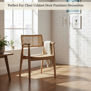 Rollo de Mimbre Natural para Sillas, Puertas de Armarios, Decoración de Muebles, Lámina de Mimbre Hecha a Mano para Reparación de Muebles - Product Image 6