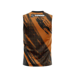 Rashguard sans manches pour homme, respirant, imprimé par transfert thermique, personnalisé, haute qualité, polyester/nylon, pour entraînement MMA - Product Image 6