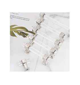 High Quality Acrylic Brass Door Handle Handmade Handicraft Luxury Acrylic Home Furniture Handle Cabinet Handles <b>Drawer</b> <b>Pulls</b> Use - Product Image 4