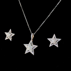 Conjunto de Colgante de Oro Amarillo de 18 Quilates con Diamante Natural Certificado por IGI para Mujer, 1.75 Quilates, Color EF, Corte Brillante, Joyería Fina de Lujo - Product Image 4