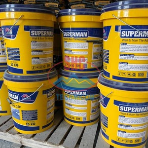 ซูเปอร์แมน25กก. ดีไซน์อุตสาหกรรมสไตล์ซีเมนต์กระเบื้องกาวโพลีเมอร์ดัดแปลงคุณภาพส่งออกจากเวียดนาม - Product Image 5