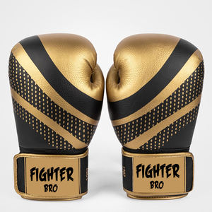 ถุงมือชกมวย FIGHTER BRO MMA หนังเทียม PVC สำหรับฝึกซ้อม กันลื่น แห้งเร็ว ระบายอากาศได้ดี ปิดแบบผูกเชือกและตีนตุ๊กแก - Product Image 2