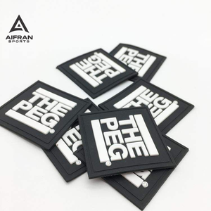 Aifran – Patch en PVC souple 2D/3D personnalisé avec dos auto-agrippant pour casquettes, sacs, vestes – Patch logo en caoutchouc durable – Vente en gros - Product Image 3