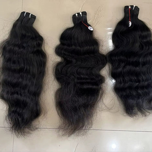 Cheveux humains indiens Remy de luxe 12A, double trame, double tirage, toutes couleurs, bouclés, ondulations profondes, cuticules alignées, non traités, 100g - Product Image 1