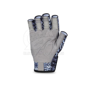 Latest Design Wholesale Leather Fishing Gloves Wholesale Cheap Price Breathable Lightweight Leather Fishing Gloves - Product Image 5