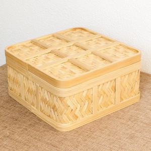 <b>Wedding</b> invite boxes handcrafted natural bamboo weaved <b>box</b> <b>gift</b> display container wholesale - Product Image 2