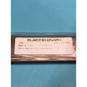 Electro-Graph 36013 Arc Chamber Top, EGHN.015 - Équipements et pièces semi-conducteurs d'occasion de renommée mondiale - Product Image 1