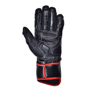 Gants de moto pour hommes les plus vendus, matériau de haute qualité avec motif uni, gants de moto pour hommes en cuir véritable - Product Image 5