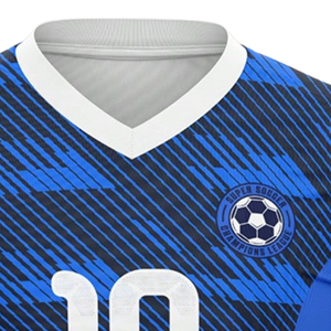 Camiseta de Fútbol Transpirable al por Mayor, Jersey de Fútbol Personalizado por Sublimación, Fabricante OEM, Secado Rápido, Absorción de Humedad, Uniforme al por Mayor - Product Image 4
