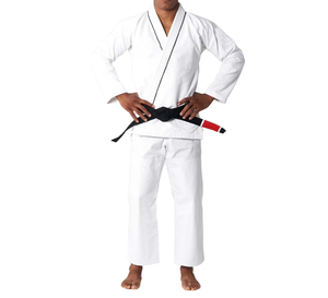 Brazilian Jiu Jitsu BJJ Kimono Gi 100% Cotton Stretch Front Logo Breathable 480g Shrink-Proof Durable - Product Image 1