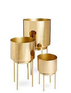 Support de plante en métal moderne pour intérieur et extérieur, porte-pot de fleurs décoratif pour salon et balcon - Product Image 2