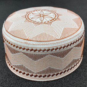 Casquettes islamiques pour hommes sur mesure, brodées, casquettes musulmanes, casquettes de prière, casquettes d'Arabie Saoudite - Product Image 3