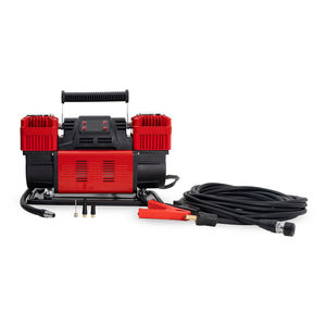 Roadpower Dual Cylinder 12V Heavy-Duty Metal Car Air <b>Compressor</b> Portable <b>Inflator</b> with Digital Pressure Gauge (RP-COM-958) - Product Image 2