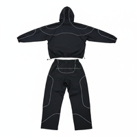 Ensemble de survêtement coupe-vent pour homme, réfléchissant, personnalisé, OEM, vente en gros