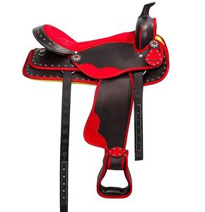 อานม้าสำหรับขี่ม้าแบบตะวันตก ทำจากหนังกลับแท้ทั้งตัว รับผลิตตามสั่งจากโรงงานโดยตรง ขายส่ง - Product Image 2