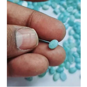 Lote de 530 Piezas de Larimar Azul Ovalado de 7x5mm, 562 Quilates, Iroc Sales, Gemas Sueltas de Buena Calidad para Joyería, US$80 por Todo - Product Image 3