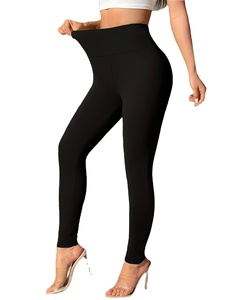 Leggings de Yoga para Mujer, Estilo Vintage, Sin Costuras, de Spandex/Poliéster, Hasta la Rodilla, Tejidos, Transpirables y Ligeros - Product Image 2