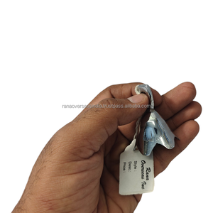 Campana Decorativa Colgante de Metal Plateado y Latón, Campana de Templo para Decoración de Puerta y Pared del Hogar, Artículo de Regalo Espiritual a las Mejores Tarifas - Product Image 1