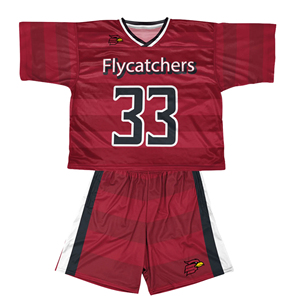Ensemble de maillots de lacrosse bleu clair Penguins 22, col en V, manches courtes, respirant, uniformes pour adultes, unisexe, impression par sublimation - Product Image 2