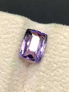 Espinela Lavanda Natural Sin Tratar, Corte Radiante, Gema Suelta Fina y Limpia para Joyería - Product Image 6