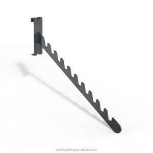 Panel de rejilla metálica de 3 colores, brazo de exhibición de ropa colgante para exhibición de tienda - Product Image 5