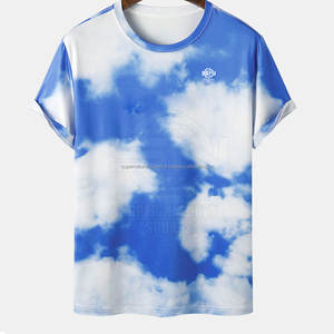 2025 nueva llegada camiseta para hombre de alta calidad 100% algodón peso ligero patrón sólido último diseño venta en línea - Product Image 1