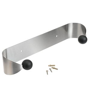 Modern Multi-Purpose Stainless Steel Wall-Mounted <b>Paper</b> Roll Towel Holder Rack for Restaurant Hotel Home <b>Kitchen</b> Workshop Garage - Product Image 1