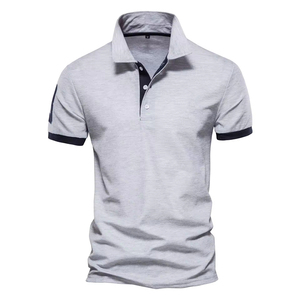 Vente en gros de polos simples personnalisés Vêtements T-shirt imprimé Polo de golf à séchage rapide pour hommes - Product Image 6