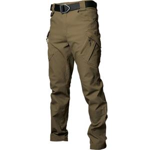 Pantalones Cargo para Hombre, Diseño OEM 2026, al por Mayor, Personalizados, de Nailon Impermeable, con 6 Bolsillos, Lisos, para Senderismo, Fabricados por TRIOTAKE INDUSTRY - Product Image 3