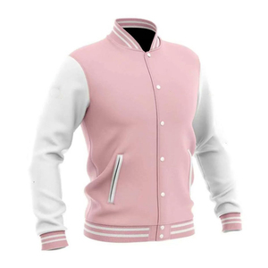 Trending 100% Breathable Cotton College Varsity <b>Jacket</b> for Men Soft Comfortable Custom Design and Logo Baseball Varsity <b>Jacket</b> - Product Image 1