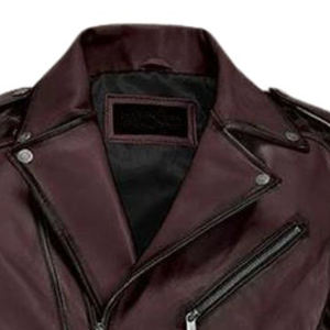 Veste en cuir faite à la main |   Vêtements d'extérieur en cuir grainé de qualité supérieure avec finition antique - Product Image 3