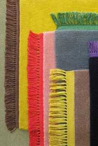 Alfombras de Lana 100% Tejidas a Mano, de Color Sólido, Estilo Escandinavo, Aptas para Mascotas, Ecológicas, de Pelo Medio, para Sala de Estar y Dormitorio - Product Image 4