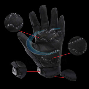 Gants de motocross d'hiver haute performance pour l'extérieur avec fermeture auto-agrippante antidérapante, conception à doigts complets et coutures robustes - Product Image 6