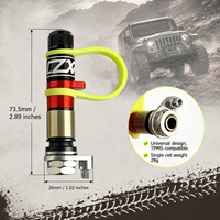 Valve de dégonflage rapide en alliage d'aluminium OEM, outil de décompression d'air réglable pour 4x4, SUV, camion tout-terrain