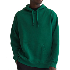 Men's High Quality Casual Regular Fit Heavyweight <b>Thick</b> <b>Fleece</b> Pullover Hoodie Winter Plain Dyed Quick Dry Breathable OEM - Product Image 1
