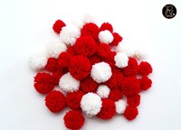Fournitures d'artisanat de haute qualité personnalisables, fournitures d'art et de couture, décorations faites à la main, pompons, franges, acheter directement auprès du fournisseur