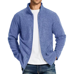 Wholesale Price Customized Warm Winter Jacket <b>Mens</b> <b>Long</b> Sleeve Outdoor <b>Coat</b> Zipper Knitted Rain Jackets For <b>Men</b> Softshell Top - Product Image 3