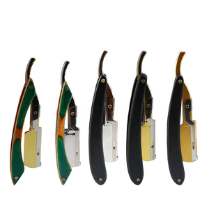 Maquinilla de Afeitar Plegable Profesional de Acero Inoxidable Edge Razor 2026 para Peluquería y Depilación Facial con 10 Cuchillas - Product Image 5