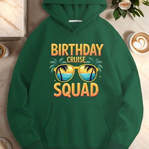 CUMPLEAÑOS CRUISE SQUAD sudaderas casuales de mujer - Product Image 3