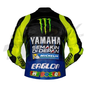 Chaqueta de carreras de moto personalizada para hombre, chaqueta de cuero profesional de moto OEM y ropa de carreras de coches - Product Image 2