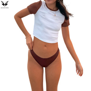 Bon Fournisseur, Entièrement Personnalisé, Nouvelle Arrivée, Facile à Porter, Confortable, Léger, Ensemble Bikini Deux Pièces en Spandex et Polyester - Product Image 6
