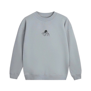 Suéter Moderno Unisex 100% Algodón con Forro, Manga Larga, Cristal, ODM |   Logotipo con Estampado Animal en la Parte Delantera |   Tejido Suave y Grueso |   Moda de Primavera - Product Image 6