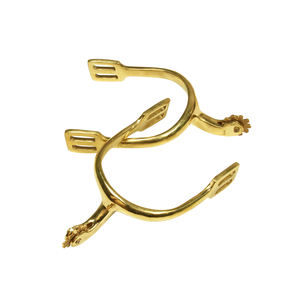 Customized Logo <b>Equestrian</b> Racing Wear New Design Stainless Steel Horse Riding Spurs - Product Image 2