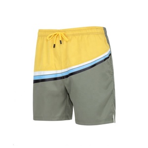 กางเกงขาสั้นกีฬาวิ่งของผู้ชาย,กางเกงระบายอากาศสีตัดกันฤดูร้อน - Product Image 1