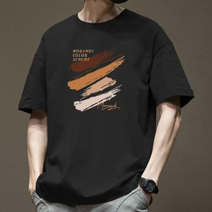 เสื้อยืดแขนสั้นวินเทจผู้ชาย พิมพ์ลายเสือดาวดิจิทัล ผ้าฝ้าย 100% คอกลม ทรงปกติ น้ำหนัก 220 กรัม ระบายอากาศได้ดี - Product Image 6