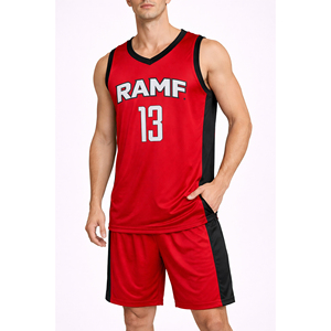 Uniforme de Baloncesto Personalizado, Conjunto de Camiseta y Pantalones Cortos, Ropa Deportiva Transpirable de Malla para Hombres, Mujeres y Jóvenes, Venta al Por Mayor OEM - Product Image 3