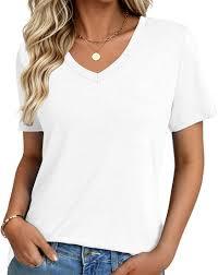 Haut élégant à col en V pour femme, chemise douce pour tous les jours, haut décontracté à la mode - Product Image 2