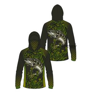 Camisas de Pesca con Capucha, Transpirables, Impermeables, con Protección UV y de Secado Rápido para Pesca en Barco, Pedido al por Mayor - Product Image 1